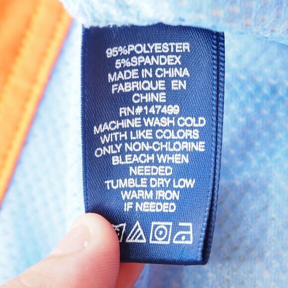 HEYBO Outdoor EBB Tide "Lures" Swim Trunks Men's L Blue / Multicolor - Picture 6 of 10